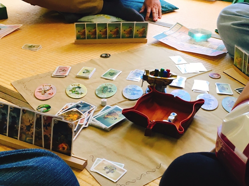 まいたーん！かふぇ風味「和室でゴロゴロしながらボードゲームで遊ぼう企画」