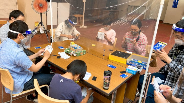 初夏の多治見でボードゲーム体験